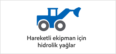 Hareketli ekipman için hidrolik yağlar