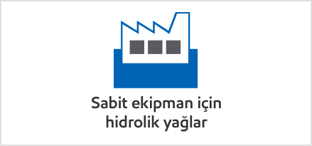Sabit ekipman için hidrolik yağlar